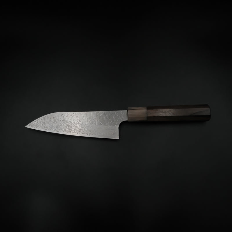 Nigara SG STRIX Ko-Santoku - Tsuchime Damascus