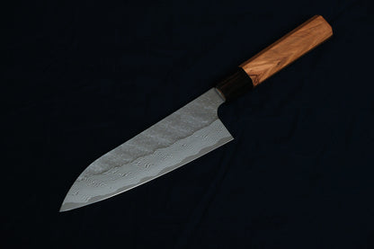 Nigara SG STRIX Santoku - Damascus 165mm