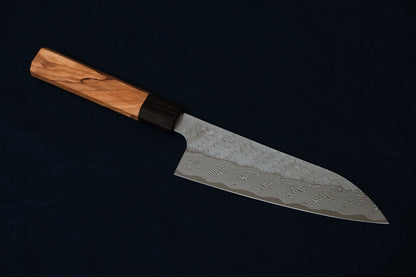 Nigara SG STRIX Santoku - Damascus 165mm