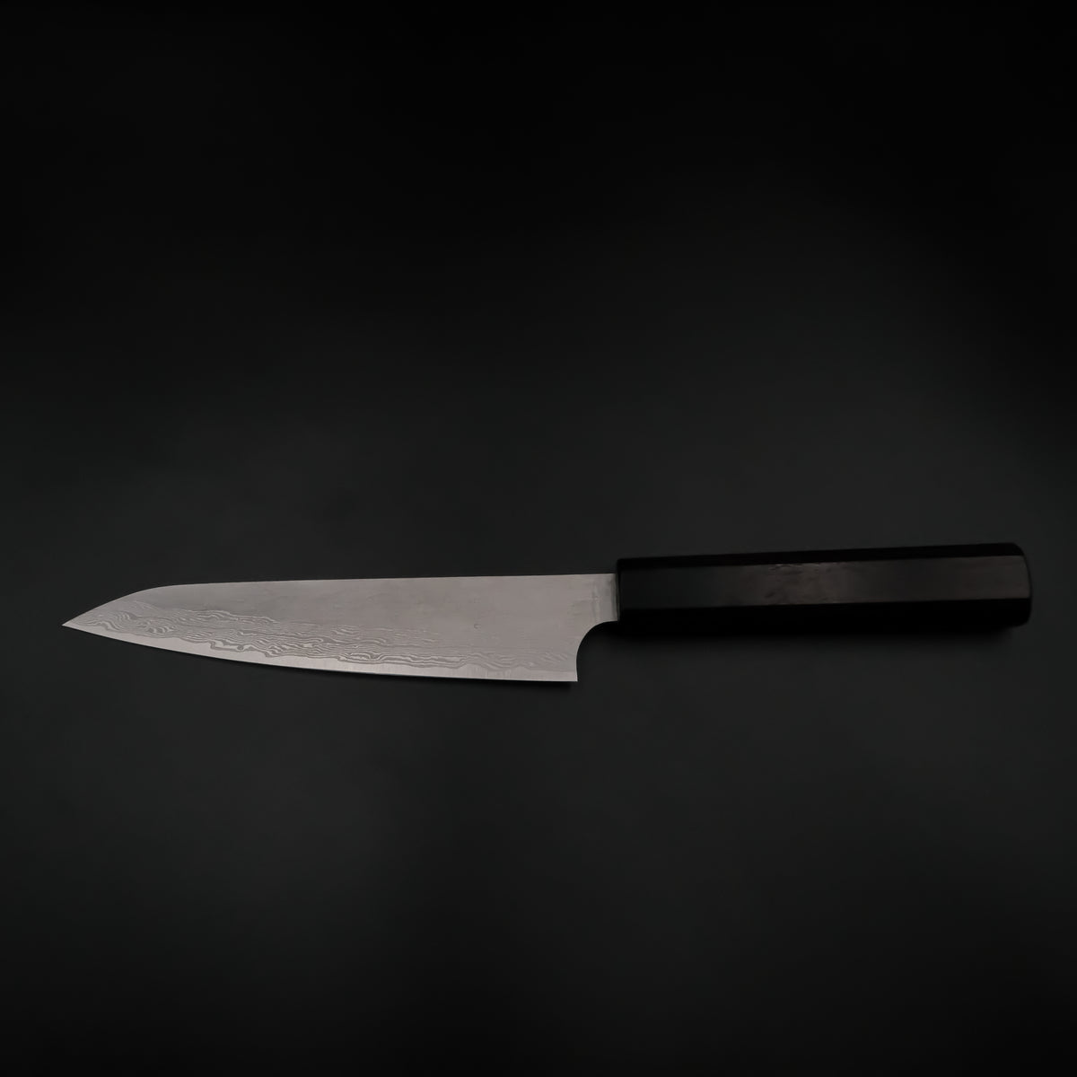 Nigara VG XEOS Petty - Tsuchime Damascus 150mm (Kahverengi)