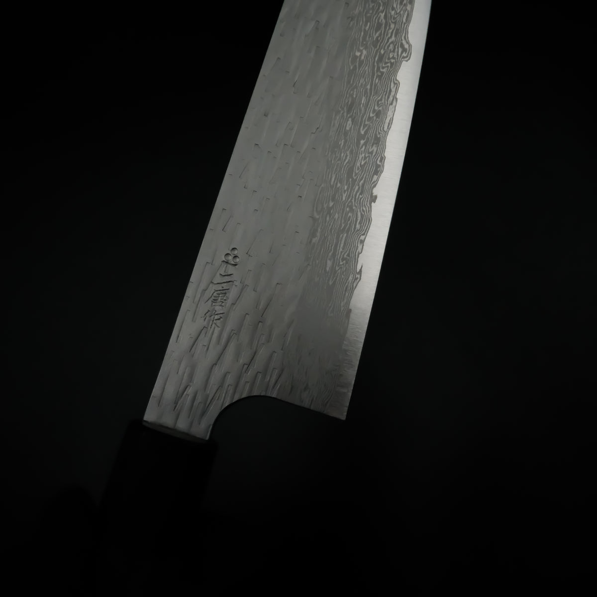 Nigara VG XEOS Santoku - Tsuchime Damascus 170mm