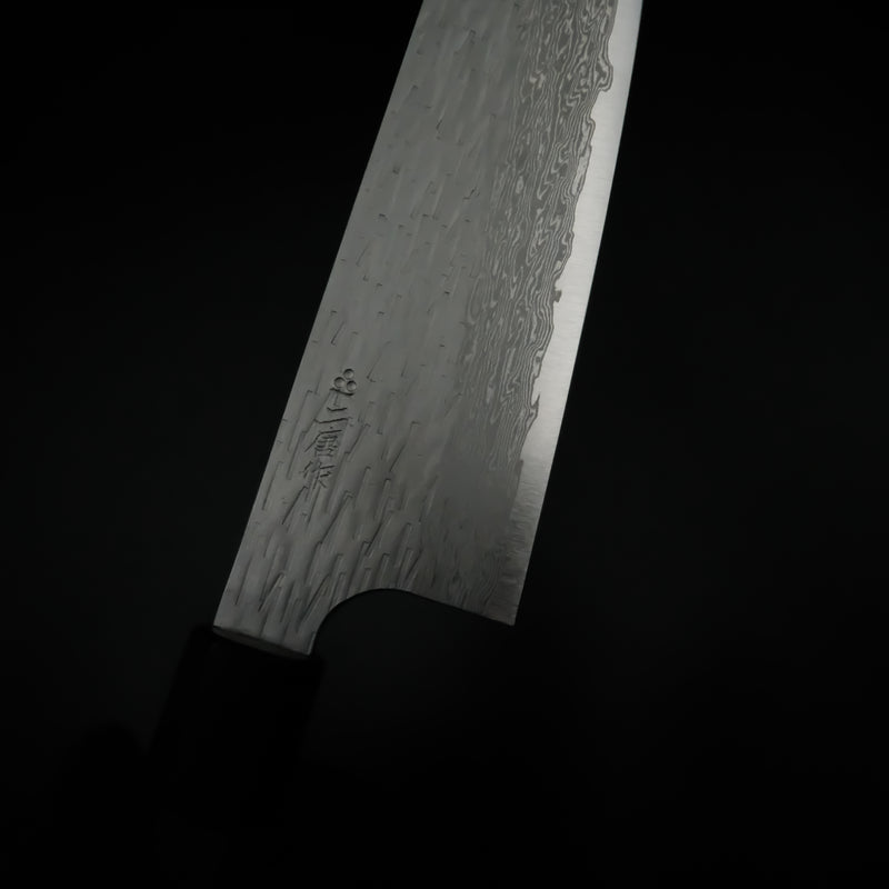 Nigara VG XEOS Santoku - Tsuchime Damascus 170mm