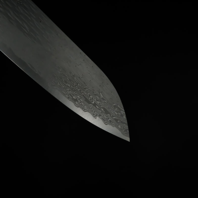 Nigara VG XEOS Santoku - Tsuchime Damascus 170mm