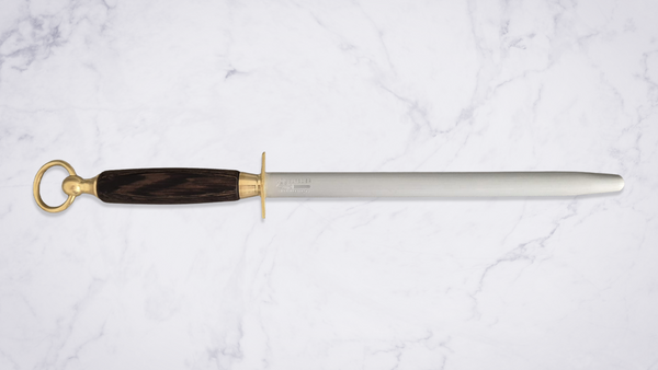 Oval Sharpening Steel - Brass (Wenge)