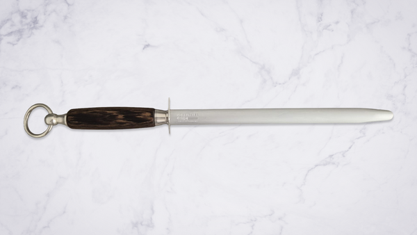 Oval Sharpening Steel - Chrome (Wenge)