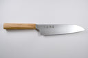 Hatsukokoro Aogami Super Santoku - Migaki 180mm - Zeytin Ağacı — görsel 1