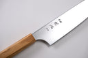Hatsukokoro Aogami Super Santoku - Migaki 180mm - Zeytin Ağacı — görsel 2