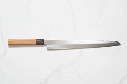 Itsuo Doi Shirogami #3 Kensaki Yanagiba - Migaki 315mm 