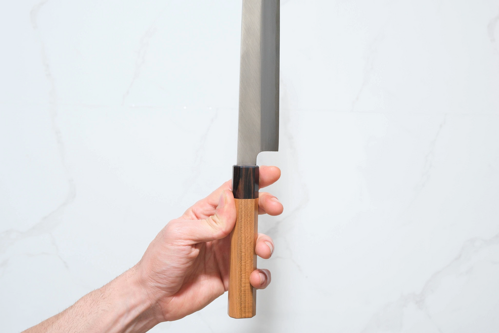 Itsuo Doi Shirogami #3 Kensaki Yanagiba - Migaki 315mm