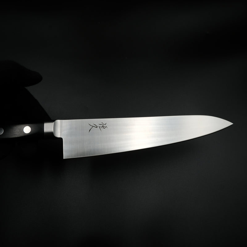 Tsunehisa AUS-8 Gyuto 210mm, bıçak ucu ve sırt profili