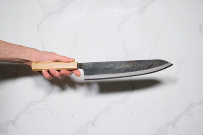 Tosa Tsukasa Shirogami #1 Gyuto - Kurouchi 270mm