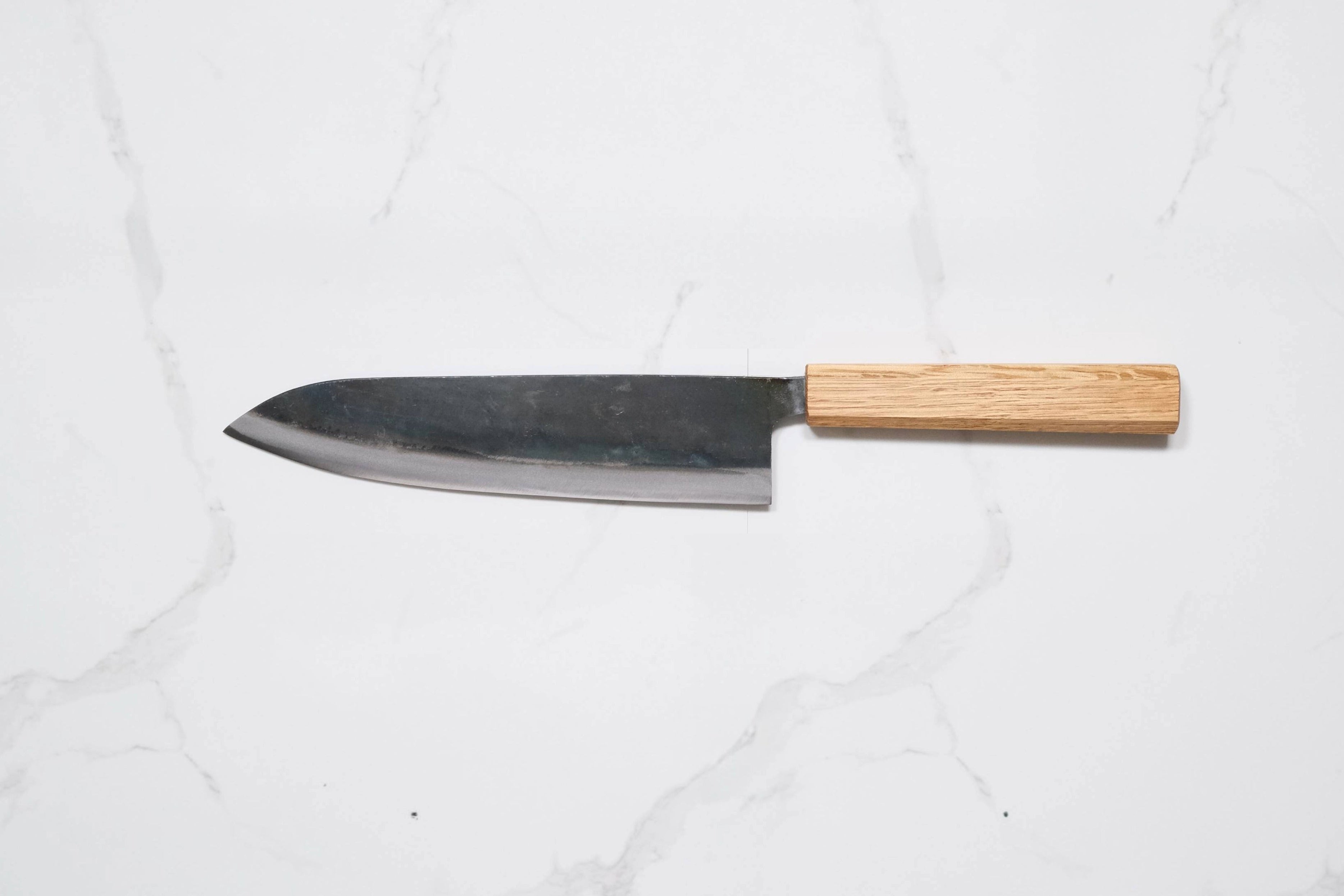 Tosa Tsukasa Shirogami #1 Gyuto - Kurouchi 210mm