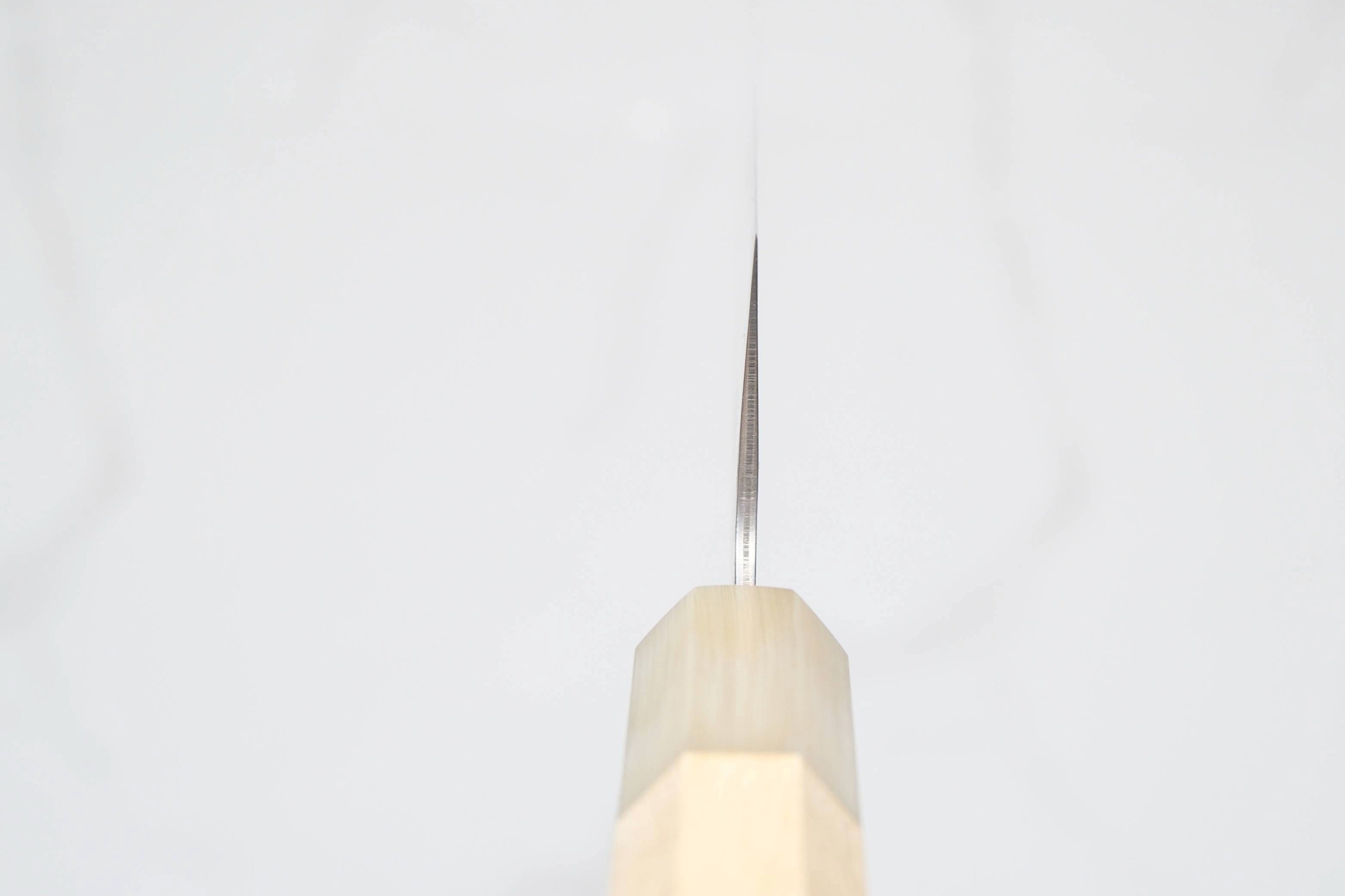 Tsunehisa SW Santoku - Washiji Damascus 165mm