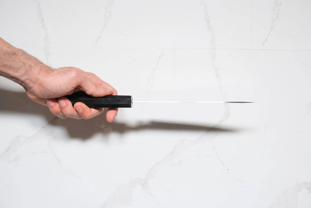 Tsunehisa VG-10 Gyuto - Damascus Tsuchime 180mm