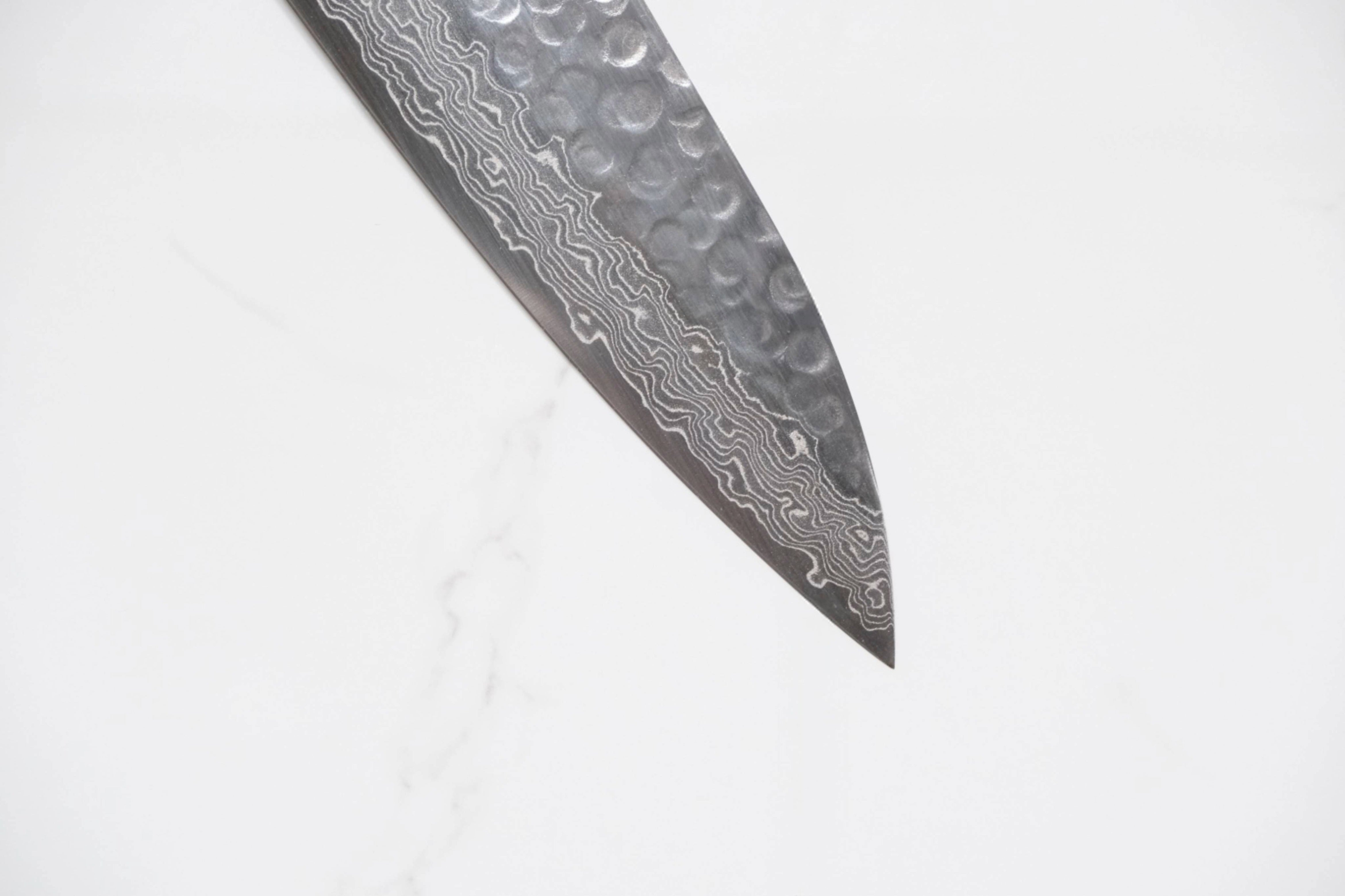 Tsunehisa VG-10 Gyuto - Damascus Tsuchime 180mm