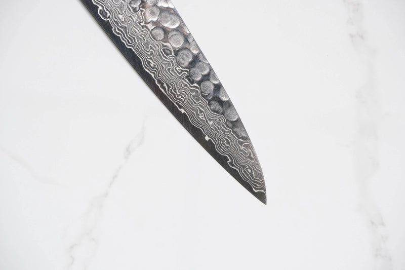 Tsunehisa VG-10 Sujihiki - Damascus Tsuchime 240mm