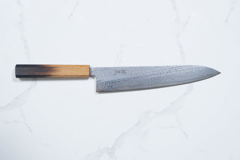 Tsunehisa AUS-10 Gyuto - Nawame 240mm