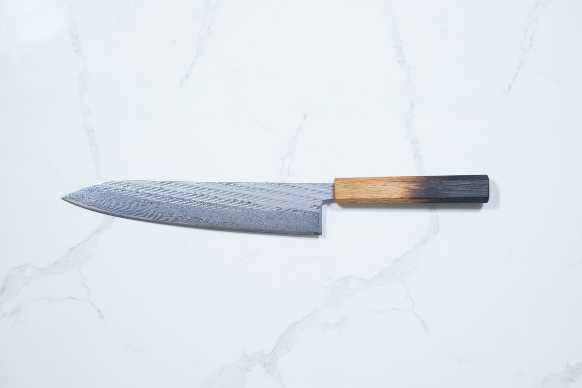 Tsunehisa AUS-10 Gyuto - Nawame 240mm