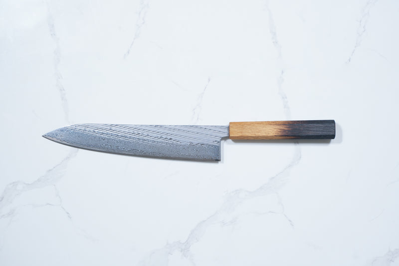 Tsunehisa AUS-10 Gyuto - Nawame 240mm