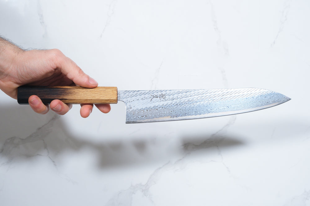Tsunehisa AUS-10 Gyuto - Nawame 240mm