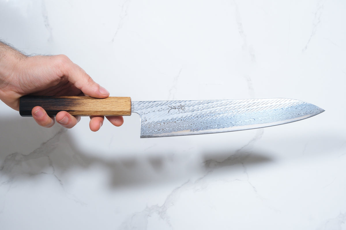 Tsunehisa AUS-10 Gyuto - Nawame 240mm