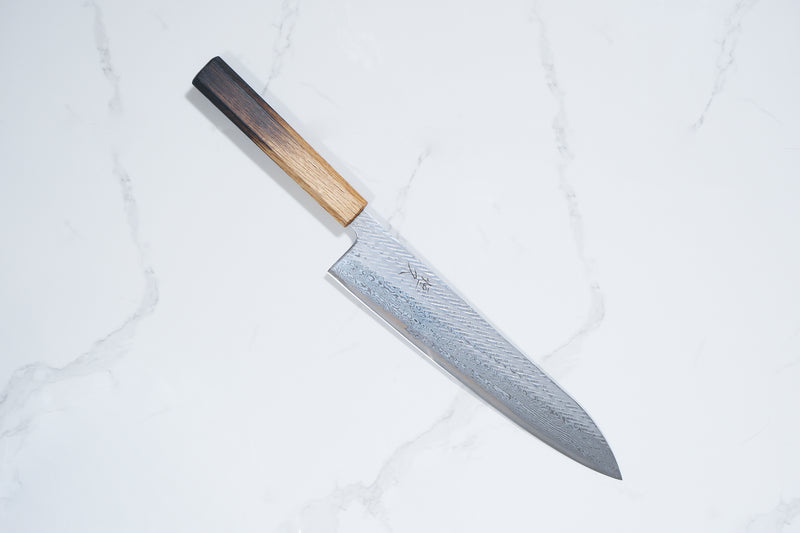 Tsunehisa AUS-10 Gyuto - Nawame 240mm
