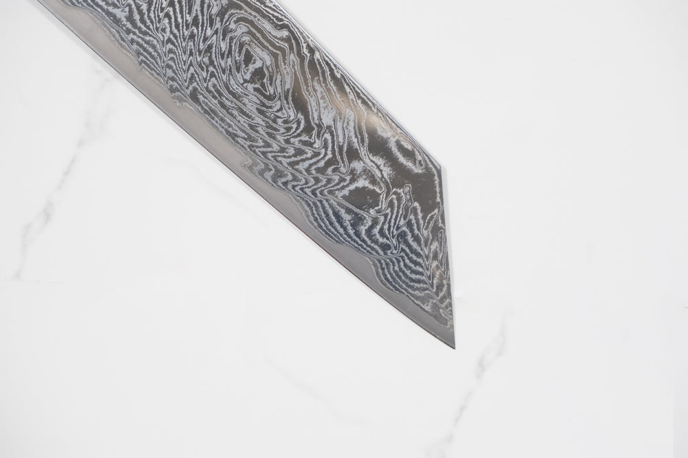 Tsunehisa AUS-10 Kiritsuke - Damascus 210mm