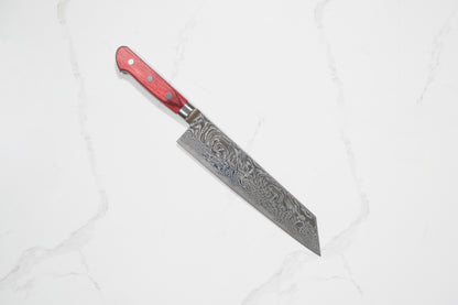 Tsunehisa AUS-10 Kiritsuke - Damascus 210mm