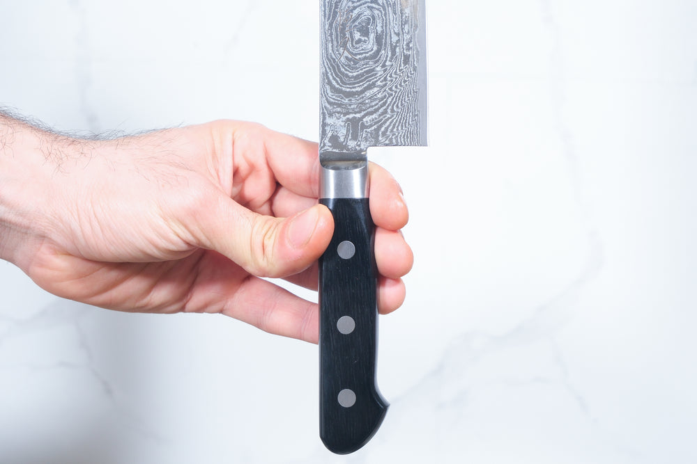 Tsunehisa AUS-10 Kiritsuke - Nami Damascus 210mm