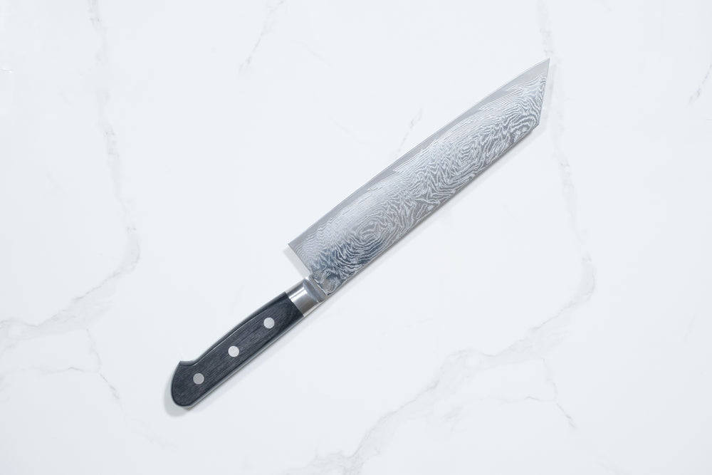 Tsunehisa AUS-10 Kiritsuke - Nami Damascus 210mm