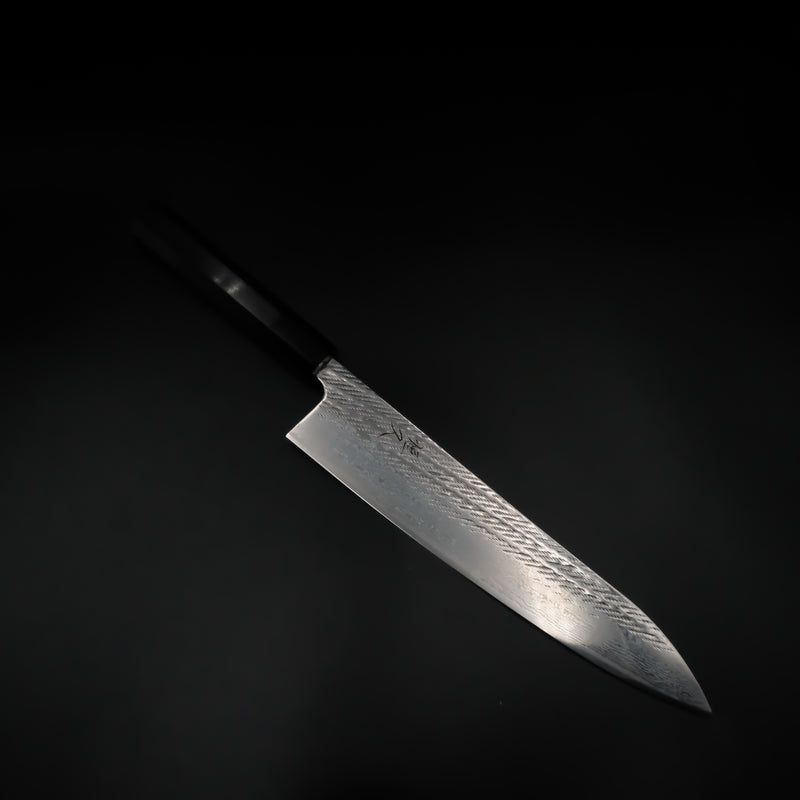 Tsunehisa Ginsan Gyuto - Nawame Damascus 240mm
