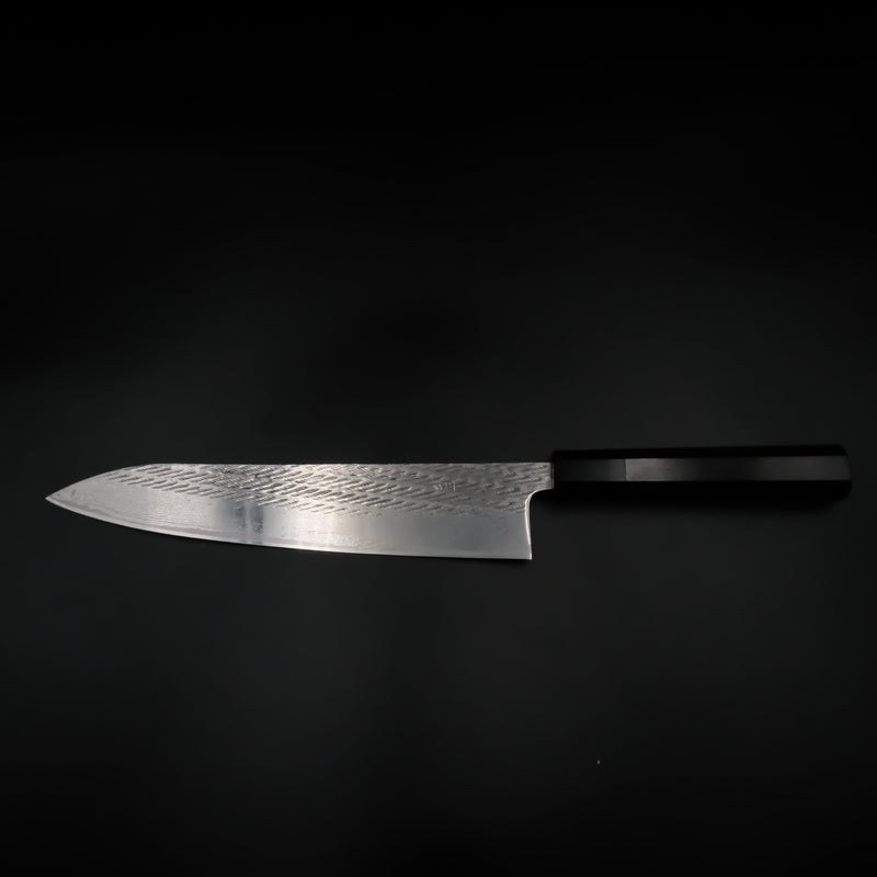 Tsunehisa Ginsan Gyuto - Nawame Damascus 240mm