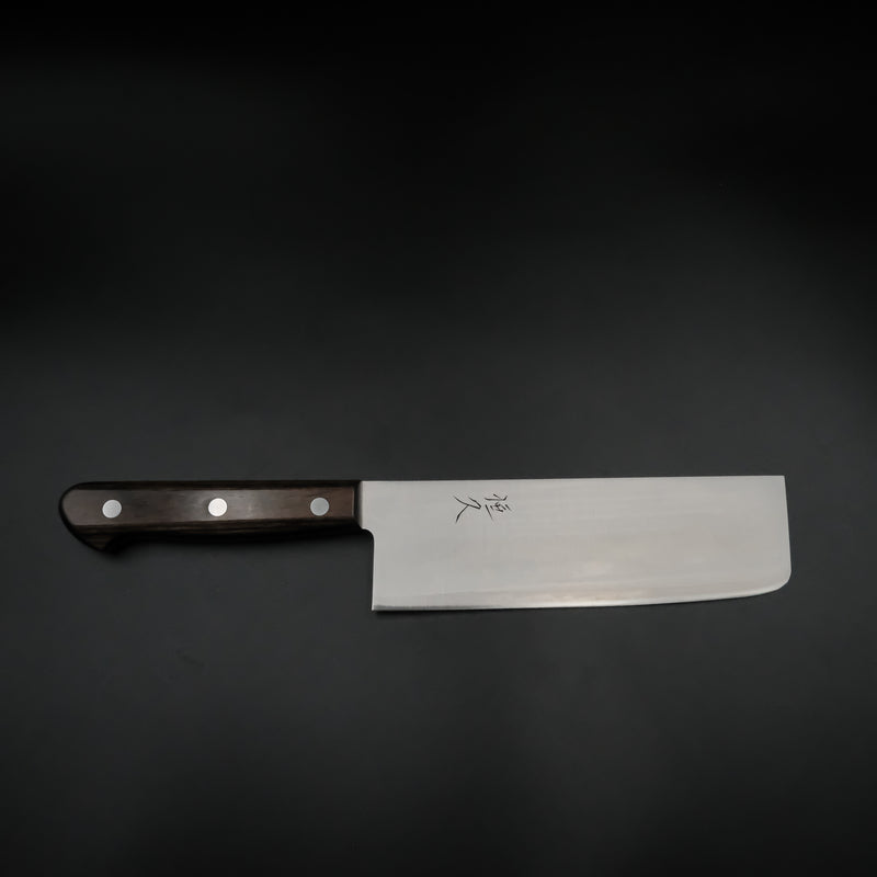 Tsunehisa SLD Nakiri - Migaki 165mm (Kahverengi Sap)