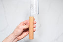 Tsunehisa Shirogami #2 Kiritsuke - Tsuchime 210mm — görsel 5