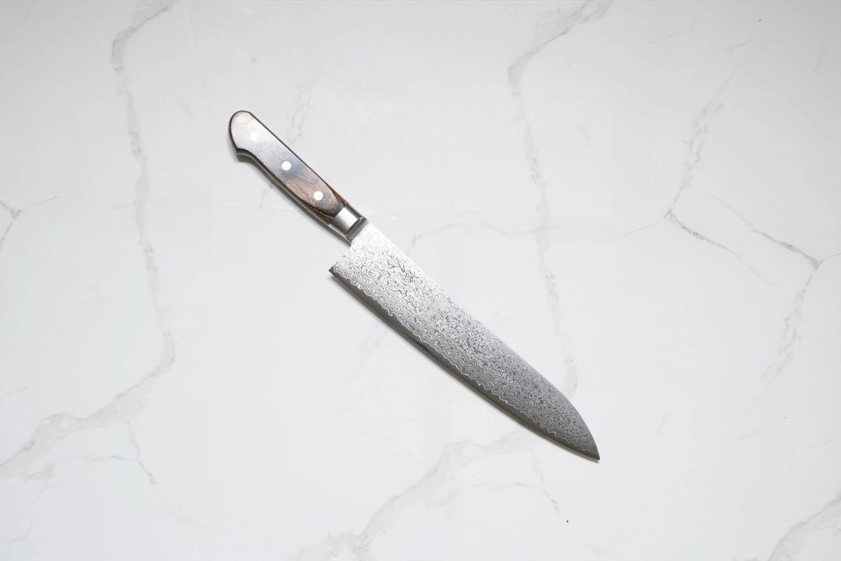 Tsunehisa VG-10 Gyuto - Damascus 240mm