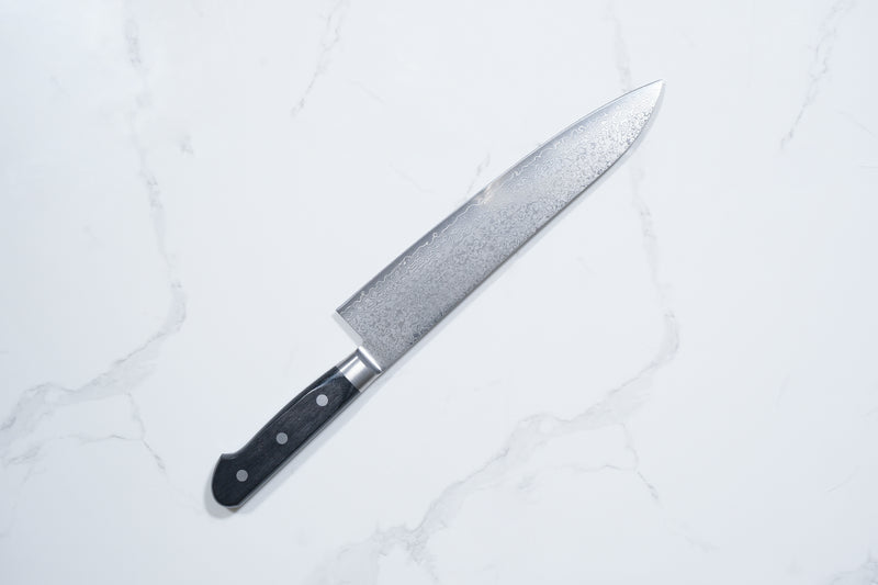 Tsunehisa VG-10 Gyuto - Damascus 240mm