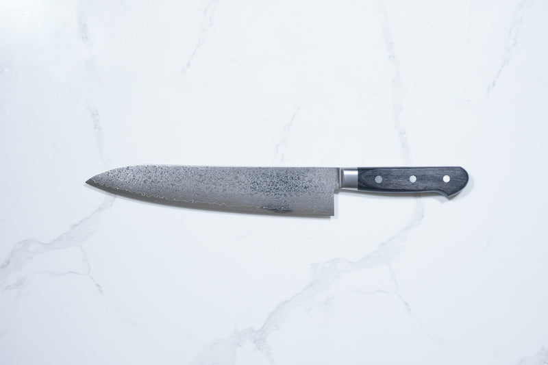 Tsunehisa VG-10 Gyuto - Damascus 240mm