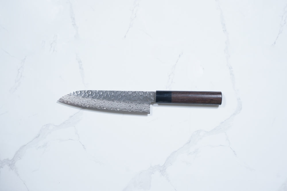 Tsunehisa VG-10 Santoku - Tsuchime 180mm