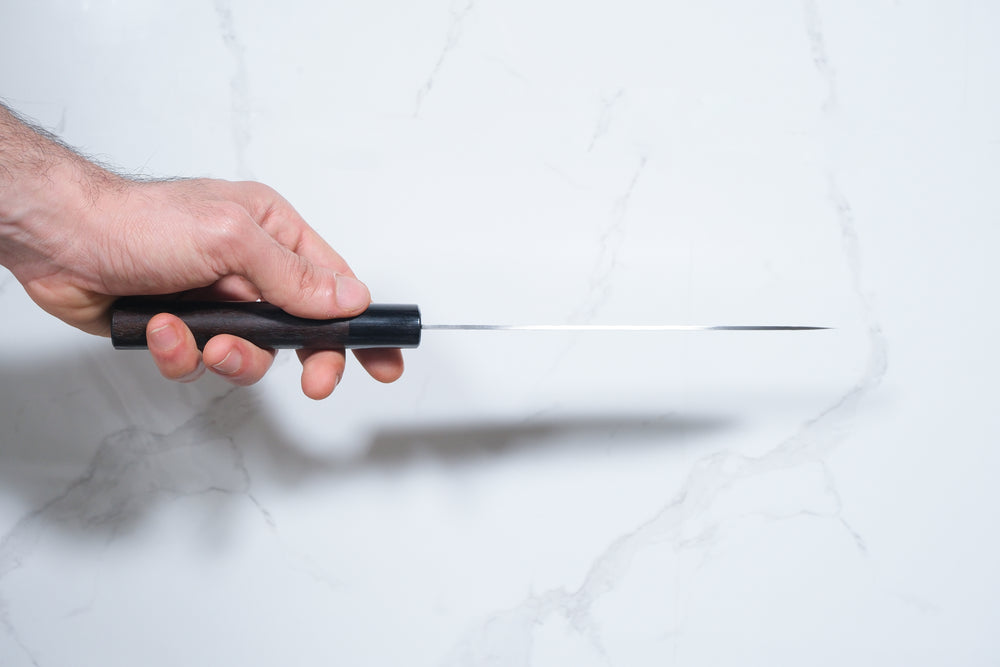 Tsunehisa VG-10 Santoku - Tsuchime 180mm