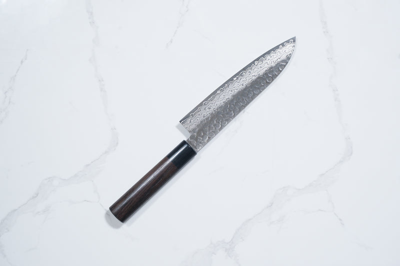 Tsunehisa VG-10 Santoku - Tsuchime 180mm