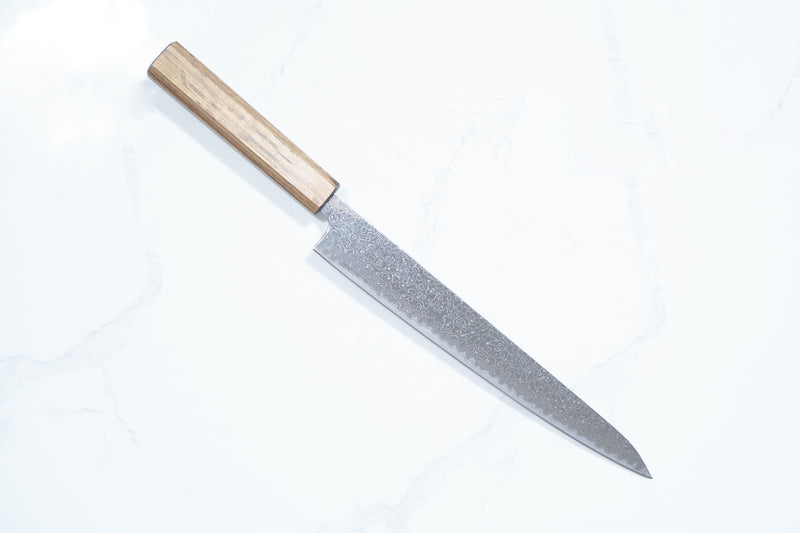 Tsunehisa VG-10 Sujihiki - Damascus 240mm