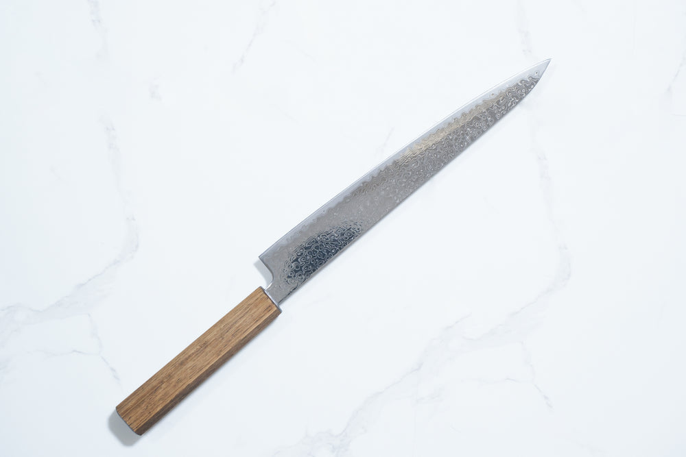 Tsunehisa VG-10 Sujihiki - Damascus 240mm