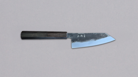 Hatsukokoro Aogami #2 Ko Bunka - Kurouchi 120mm - Abanoz