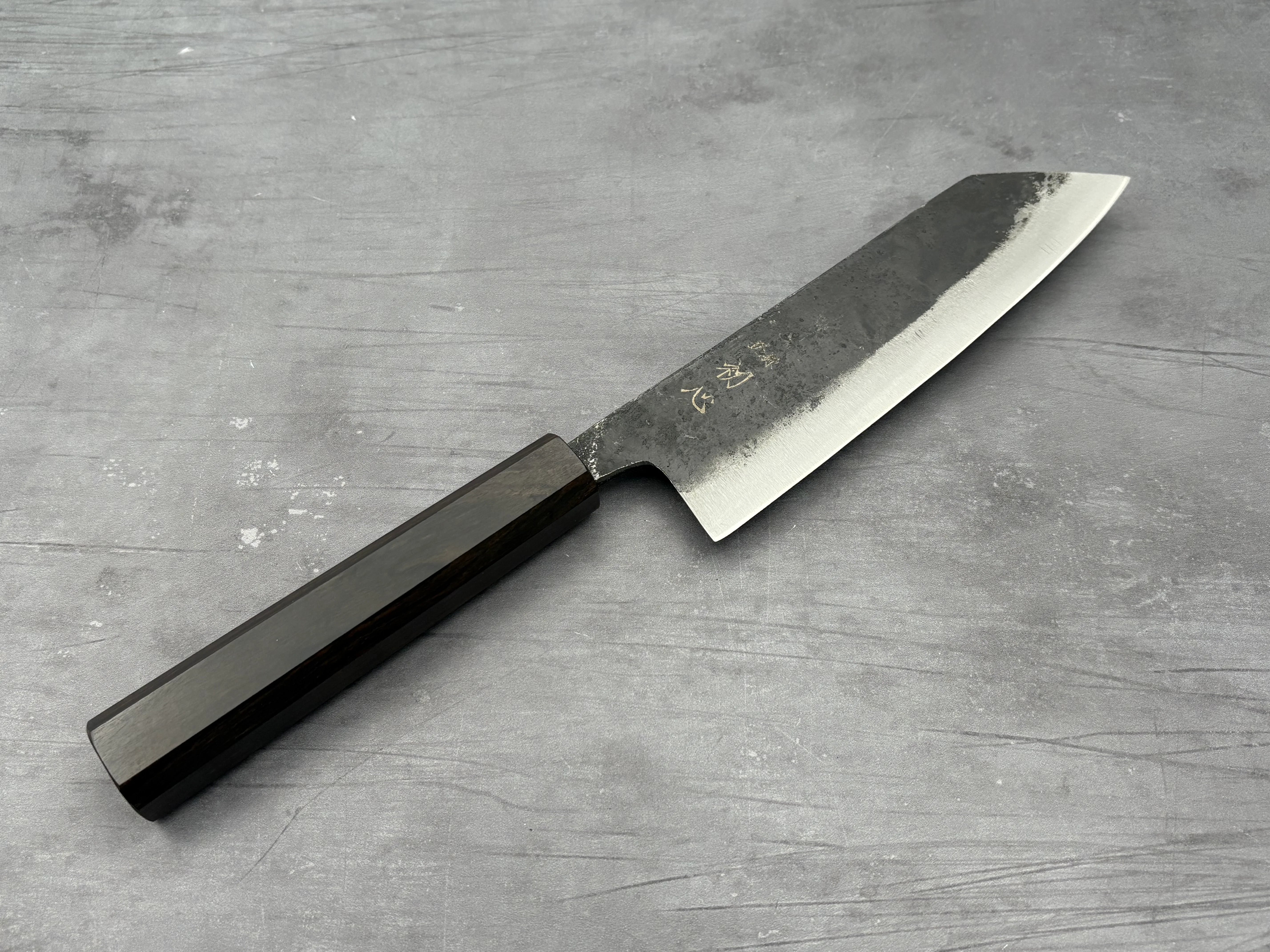 Hatsukokoro Aogami #2 Bunka - Kurouchi 165mm - Abanoz