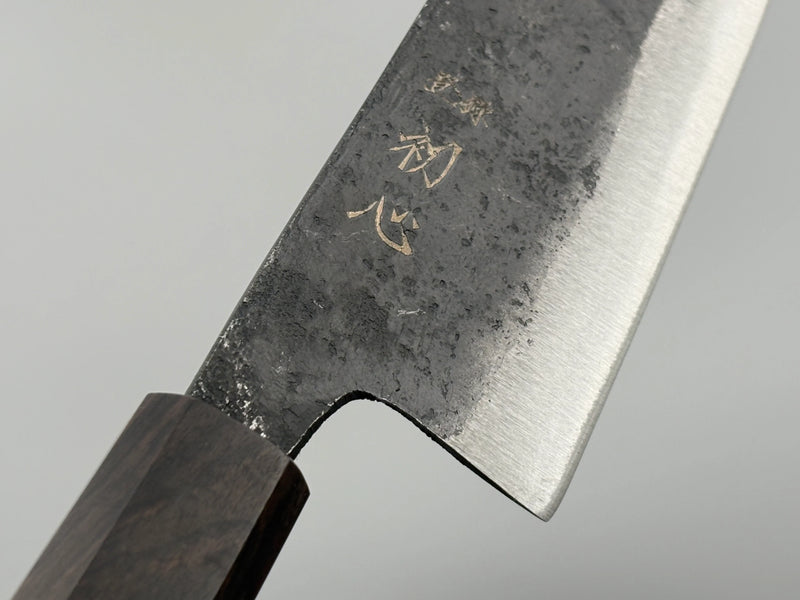 Hatsukokoro Aogami #2 Bunka - Kurouchi 165mm - Ebony