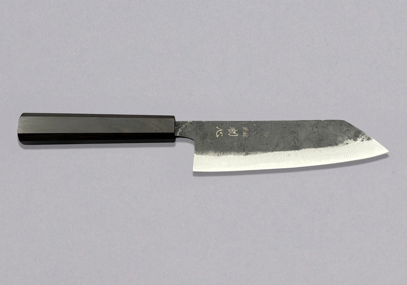 Hatsukokoro Aogami #2 Bunka - Kurouchi 165mm - Ebony