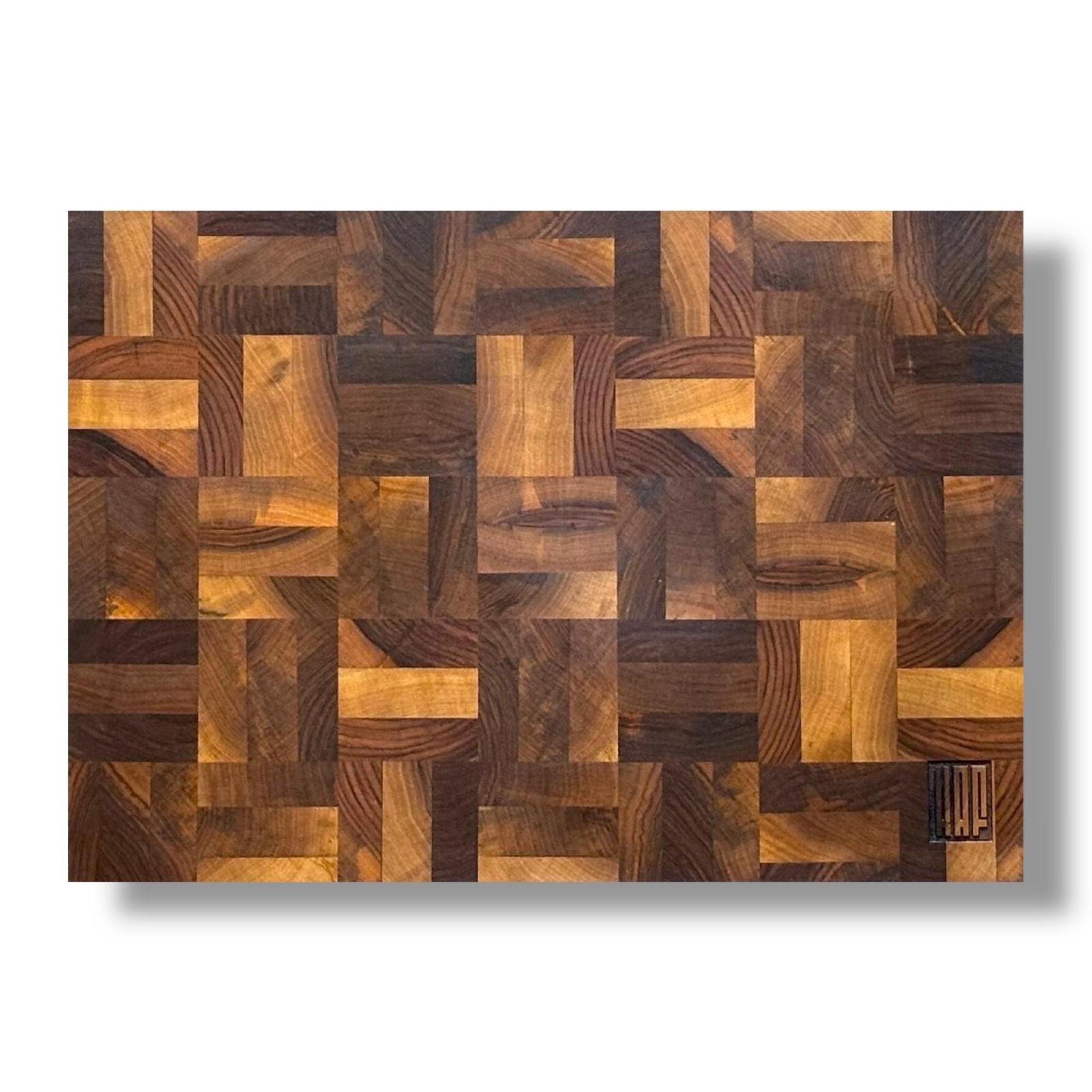 End Grain Kesme Tahtası - Ceviz