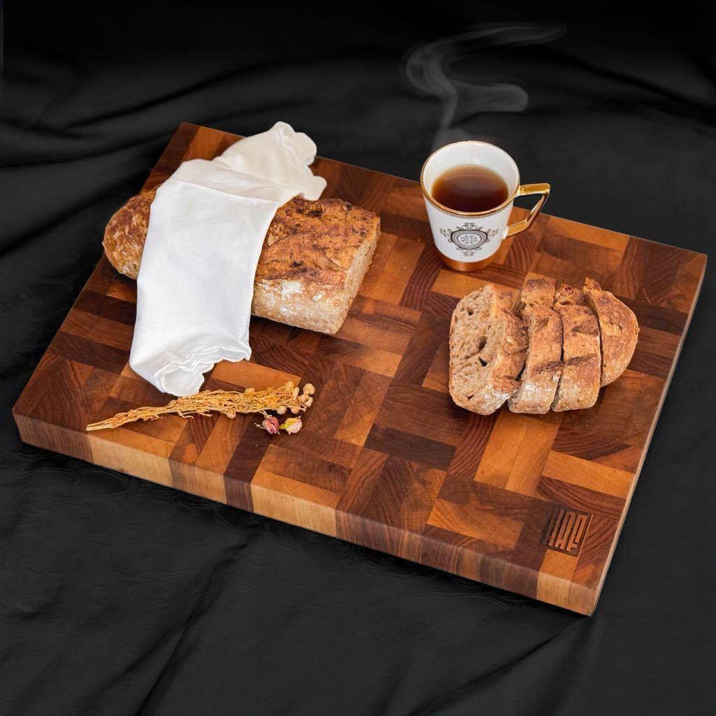 End Grain Kesme Tahtası - Ceviz