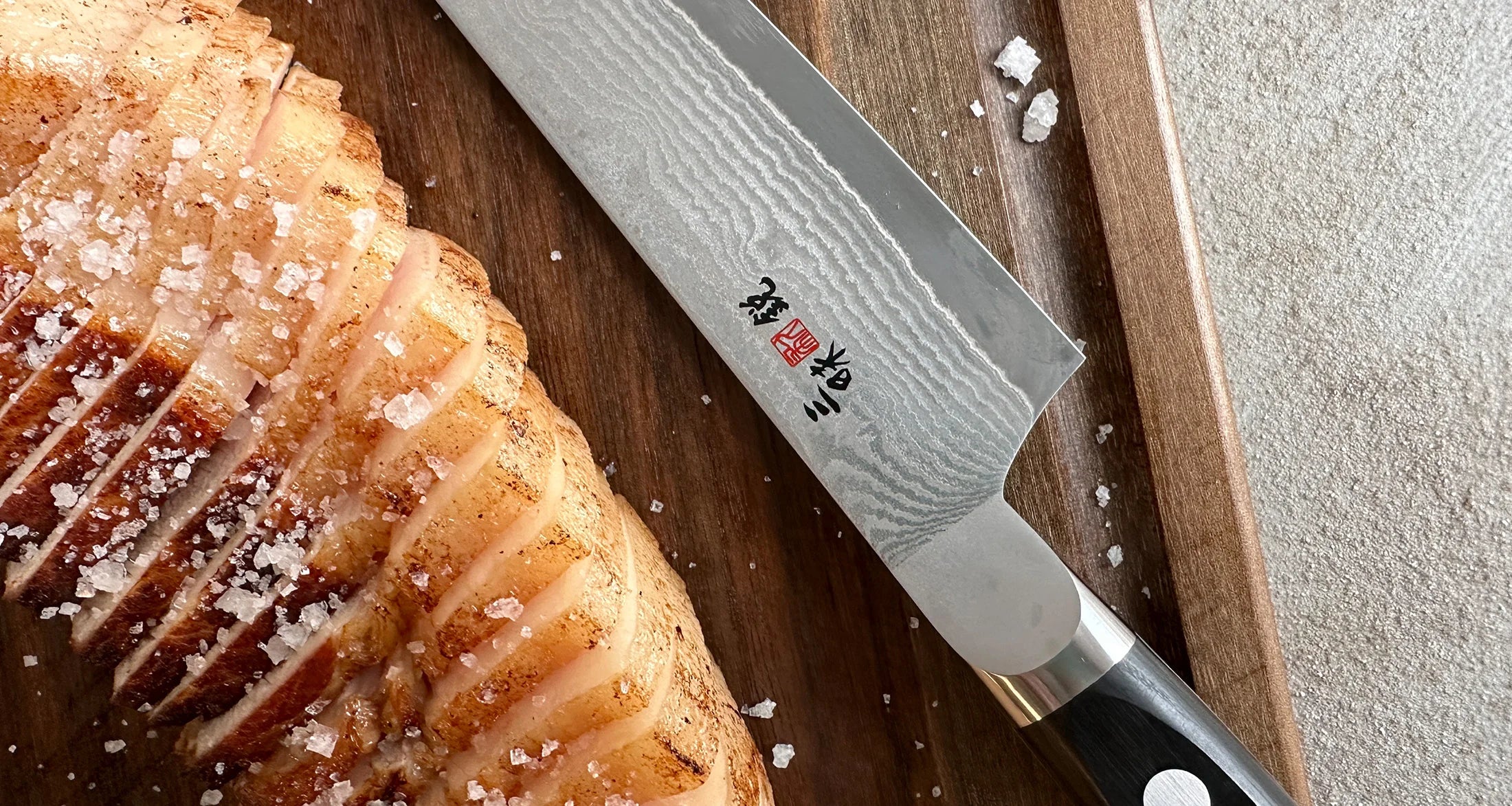 Damascus Slicer Bıçak