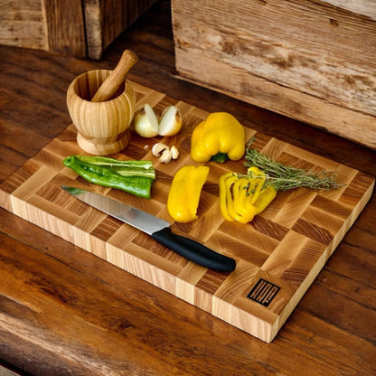 End Grain Kesme Tahtası - Dişbudak